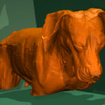 3D-Rekonstruktion des Visible Dog